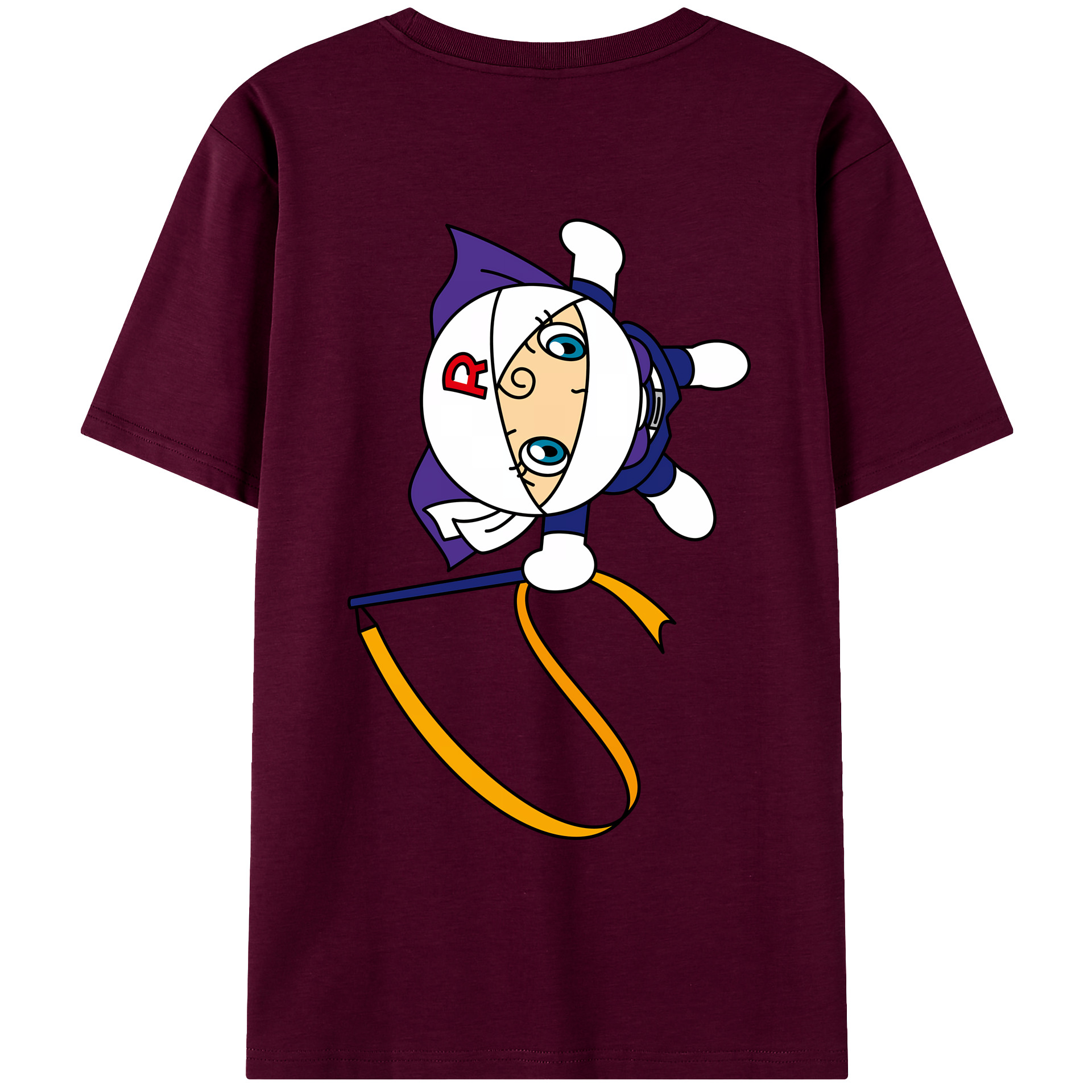 （画像用） アンパンマン Anpanman レディース半袖Tシャツ(バックプリント)